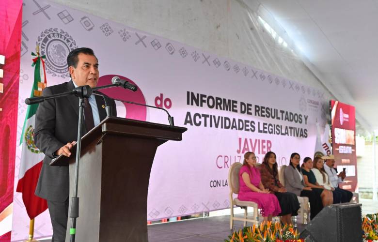 Destaca Javier Cruz Jaramillo iniciativas y gestiones durante su Segundo Informe Legislativo