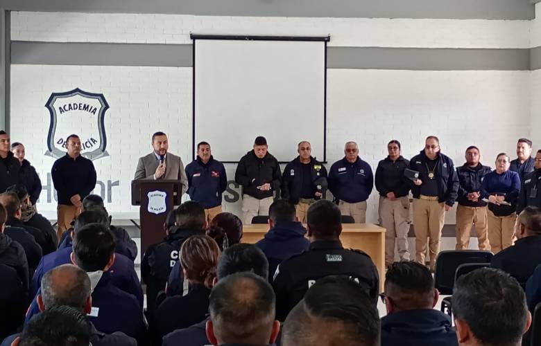 Toluca fortalece su policía municipal: inician formación de proximidad ciudadana