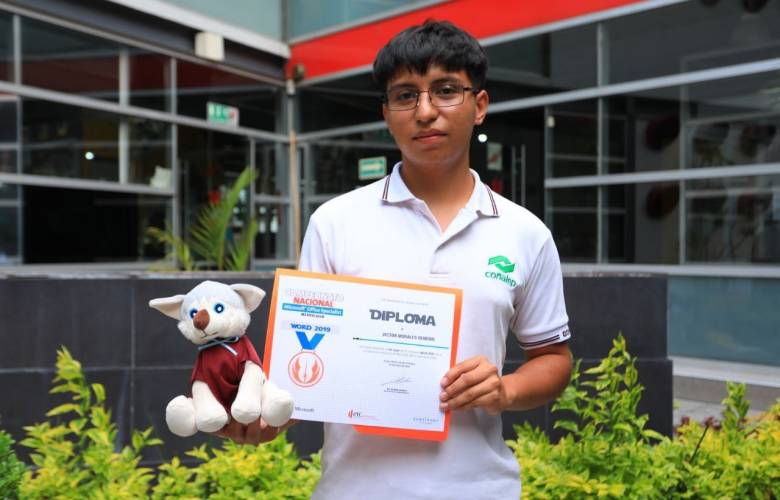 Obtiene estudiante del CONALEP EdoMéx tercer lugar nacional en Microsoft Office Specialist 2026