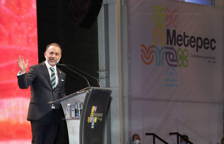 Reporta Fernando Flores avances en 108 días de gobierno, asegura viene lo mejor para Metepec