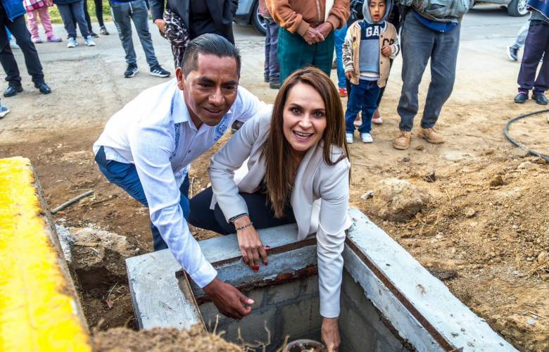 Se está revirtiendo el abandono en comunidades de Tianguistenco, como en La Magdalena de los Reyes: Erika Olea