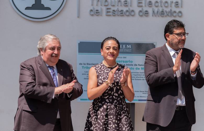 Tribunal Electoral mexiquense celebra 27 años y estrena instalaciones