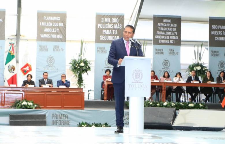 Presenta juan rodolfo sánchez gómez su primer informe de gobierno 2019 