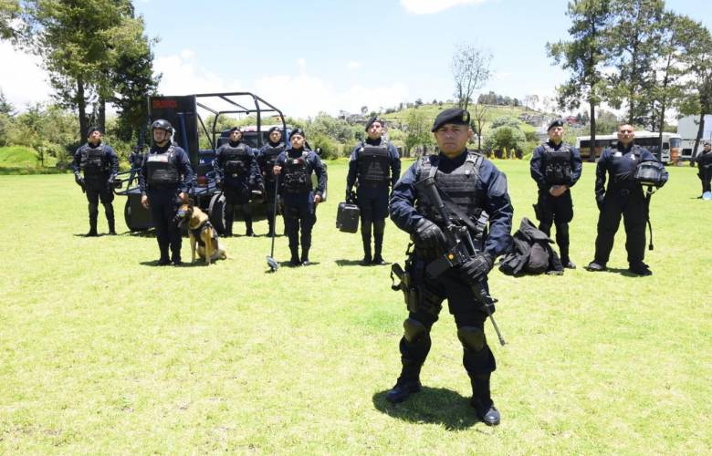 Refuerza el Edoméx seguridad en rutas futboleras con despliegue del grupo táctico de élite ASES