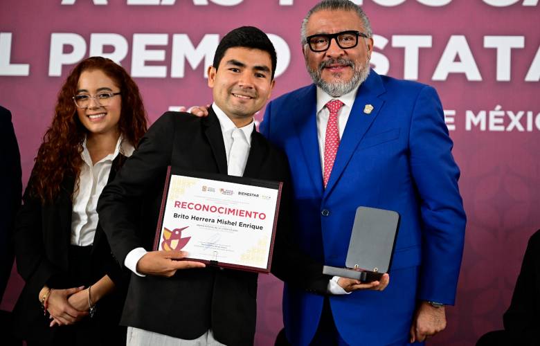 Gobernadora Delfina Gómez Álvarez reconoce e impulsa el talento mexiquense a través del Premio Estatal de la Juventud 2024