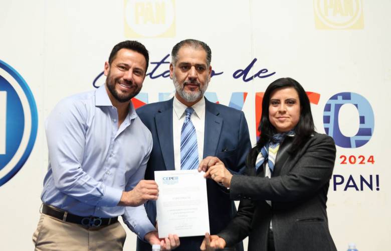 Anuar Azar y Lety Zepeda buscan la dirigencia del PAN mexiquense 