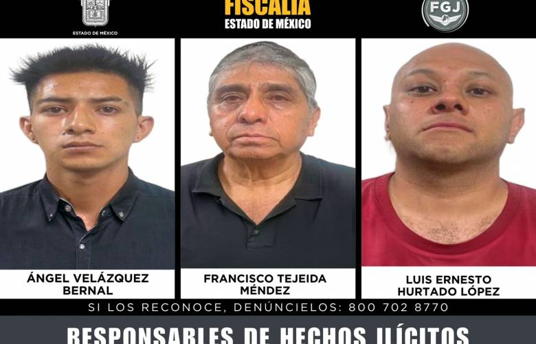 Sentencian a 43 años de prisión a tres guardias de seguridad por homicidio en Cuautitlán Izcalli