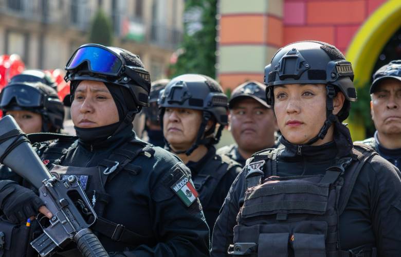 Seguridad en acción: despliegue interinstitucional para proteger a las familias de Toluca