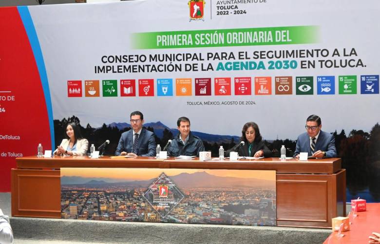 Con firmeza avanza Toluca en la agenda 2030