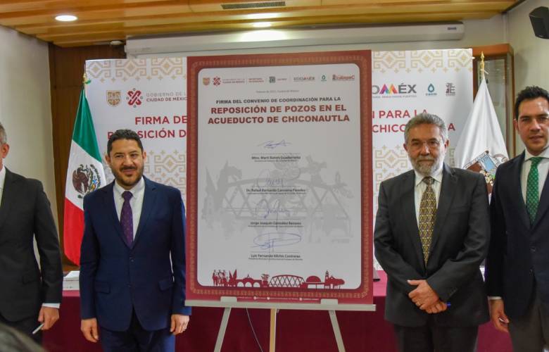 Iniciarán obras Edomex, Ecatepec y CDMX para suministrar Agua al Valle de México 