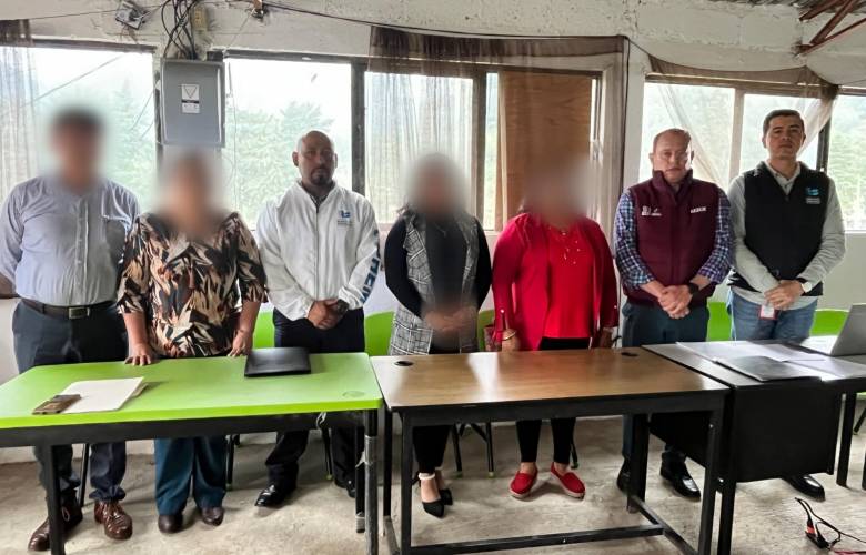 CODHEM atestigua disculpa pública de SEIEM a una víctima,  por recomendación de la 