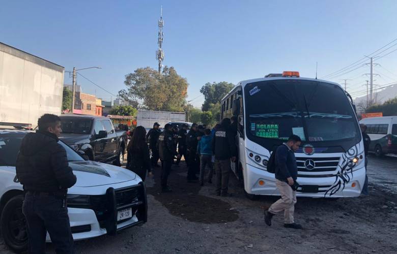Tras operativo detienen a 46 personas en ecatepec 