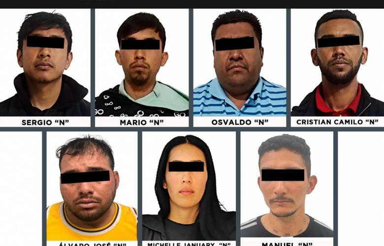 Detiene Fiscalía Edoméx a siete presuntos implicados en secuestro exprés