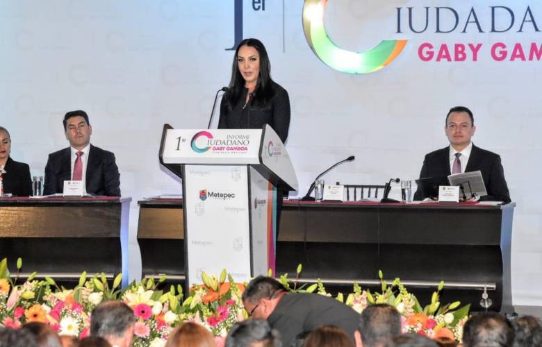 Presenta gaby gamboa su primer informe de gobiernoÂ 