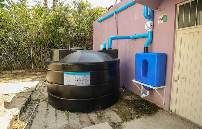 Pretende Secretaría del Agua instalar 200 sistemas de captación de agua de lluvia 