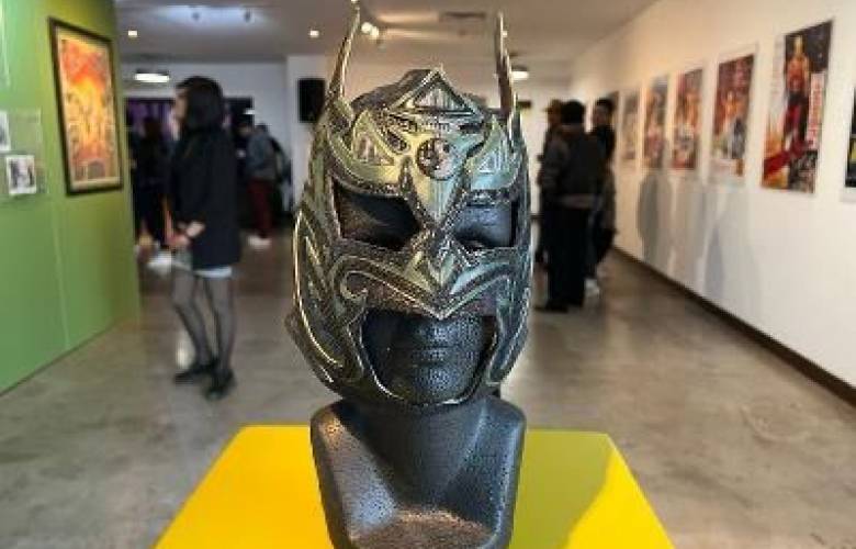 Sigue abierta al público “Lucha libre. Auténtica pasión mexicana” en el Centro Cultural Mexiquense Bicentenario, en Texcoco