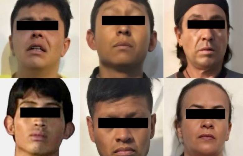 Desarticulan en Toluca a célula delictiva “Los Tiras” y detienen a seis presuntos integrantes