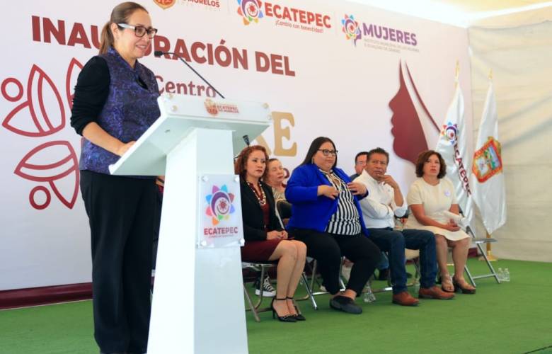 Inauguran en Ecatepec el primer Centro LIBRE para las Mujeres