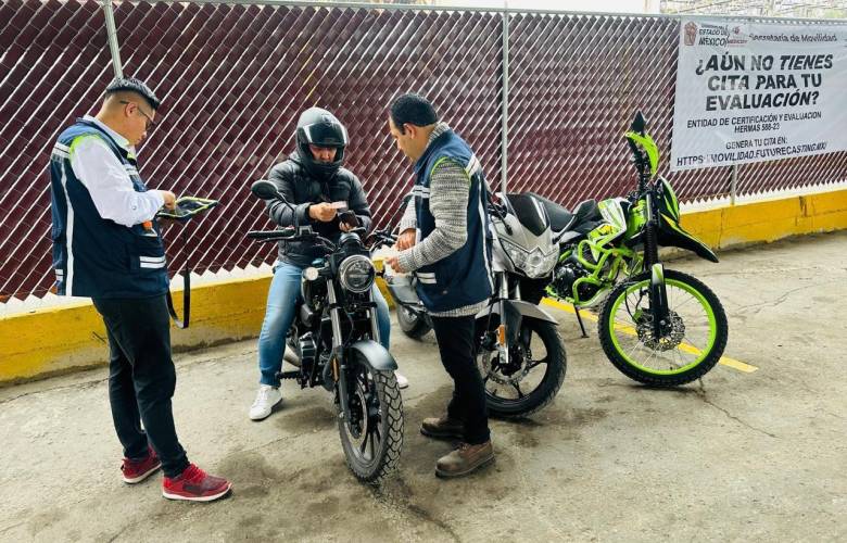 Ha certificado la SEMOV más de 50 mil motociclistas