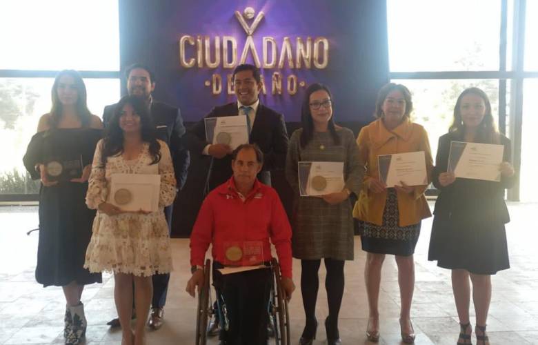 Mexiquenses reciben galardón “Ciudadano del Año” 2021
