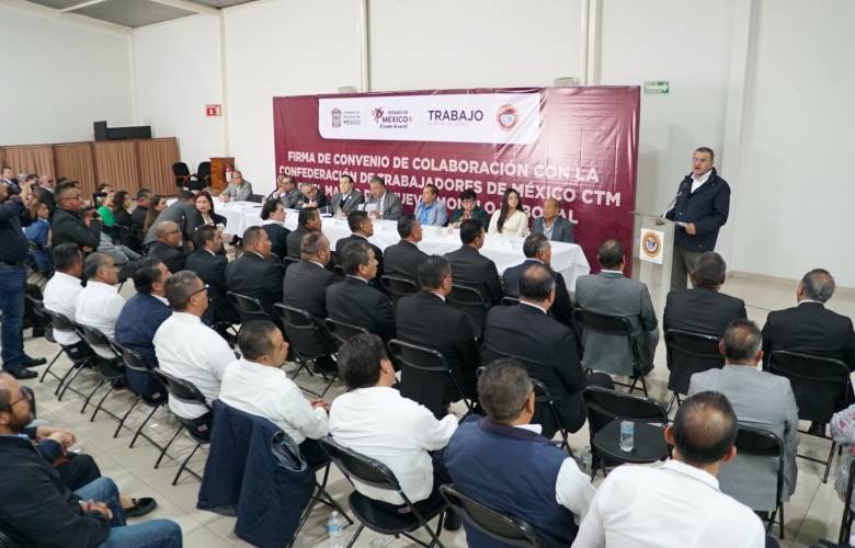 La CTM se suma al gobierno progresista de la Maestra Delfina Gómez Álvarez