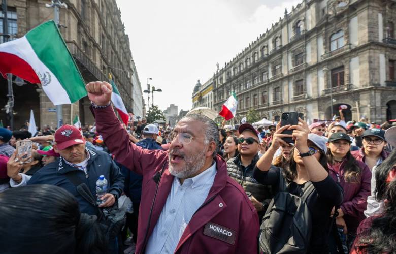 Horacio Duarte refrenda: la Presidenta no está sola y el pueblo respalda la transformación