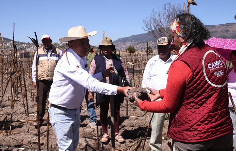 Capacitan a más de 1,800 agricultores mexiquenses con el programa “Mi parcela no se quema”
