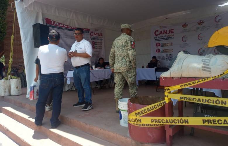 Supera Zumpango el millón de pesos en canje de armas durante 2026