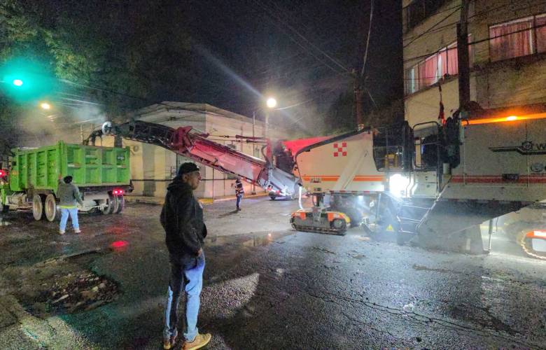 Rehabilita Toluca la calle Alejandro Von Humboldt con respaldo de vecinos
