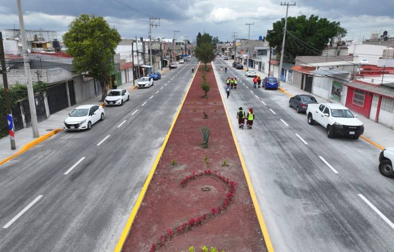 Inaugura Ecatepec rehabilitación integral del boulevard Quetzalcóatl en Ciudad Azteca