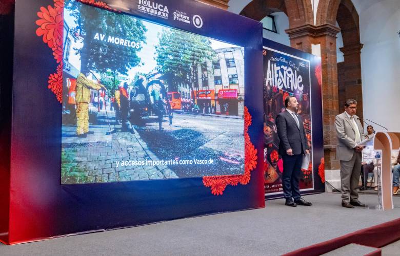 Ejecuta Toluca 100 obras para mejorar movilidad e infraestructura urbana