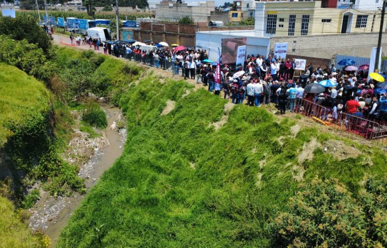 Inicia Toluca construcción del Colector Las Jaras para reducir inundaciones