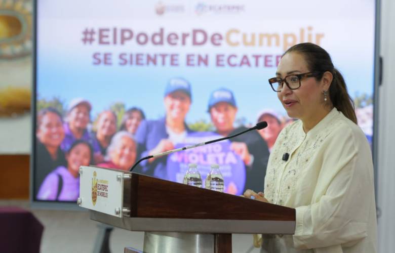 Destaca Azucena Cisneros avances de Ecatepec y coordinación con Delfina Gómez