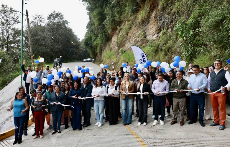 Suma Huixquilucan diez taludes estabilizados para cuidar a las familias y su patrimonio
