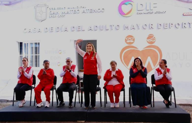 Abre San Mateo Atenco la octava Casa de Día para personas adultas mayores