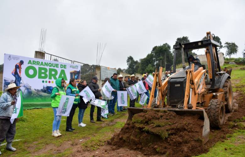 Impulsa Almoloya de Juárez nuevas obras viales en comunidades alejadas de la cabecera municipal