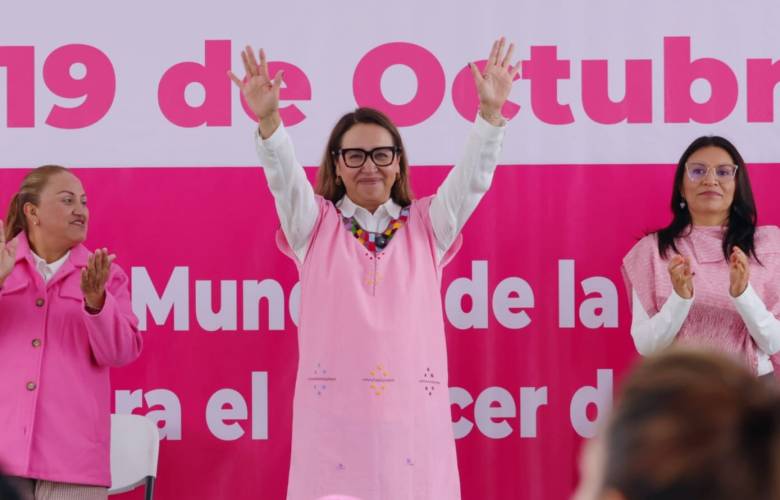 Lleva Azucena Cisneros detección gratuita de cáncer de mama a colonias de Ecatepec