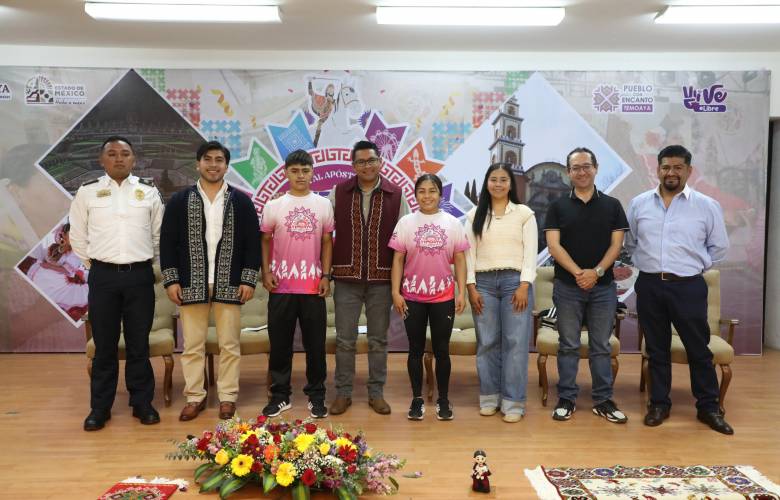 Presentan programa de la Feria Patronal Temoaya 2026 en honor a Santiago Apóstol