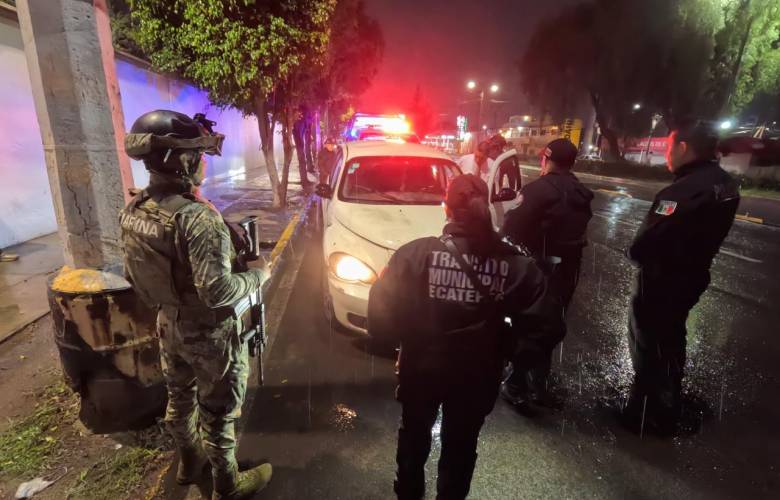 Refuerza Ecatepec vigilancia nocturna con operativo Argos Virtual