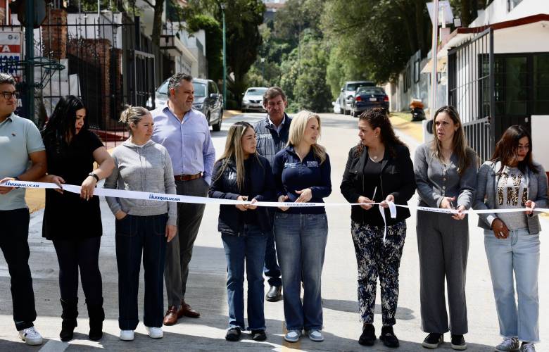 Invierte Huixquilucan más de 13.8 mdp en obra pública para Lomas de las Palmas