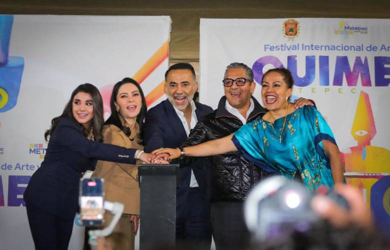 Inaugura Fernando Flores el Festival Quimera 2026 en Metepec con espectáculo internacional