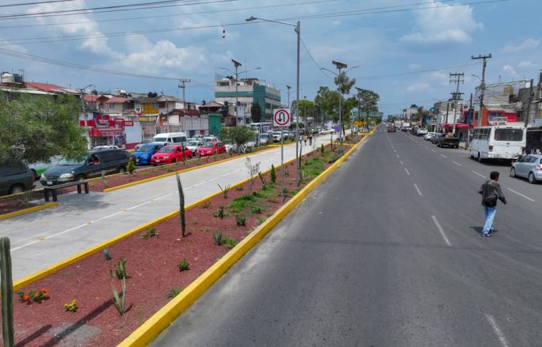 Inaugura Azucena Cisneros Sendero Seguro en avenida Pichardo Pagaza tras rehabilitación integral