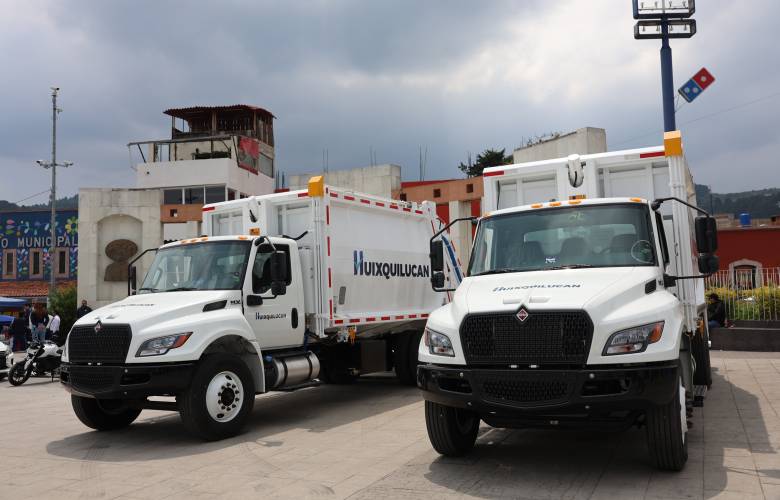 Entrega Huixquilucan nuevo parque vehicular para optimizar servicios públicos y recolección de basura