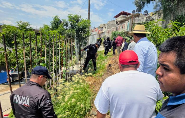 Clausuran tres tomas clandestinas de agua que abastecían a 60 viviendas en Ecatepec
