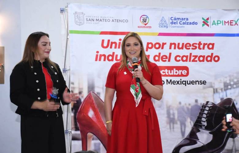 Anuncia San Mateo Atenco transporte gratuito mensual a León para fortalecer la industria del calzado
