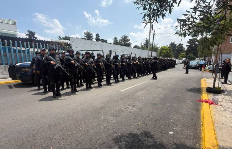 Despliega Toluca a mil 700 policías para reforzar seguridad durante las Fiestas Patrias
