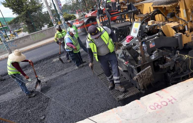 Impulsa Toluca rehabilitación vial con el “Diablo Dragón” en calles de la capital