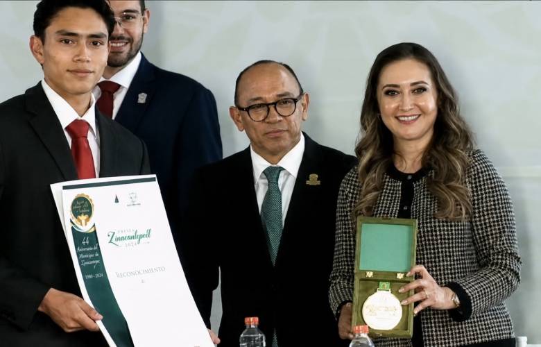 Entregan la Presea Zinacantepec 2026 a mujeres y hombres destacados en distintos ámbitos