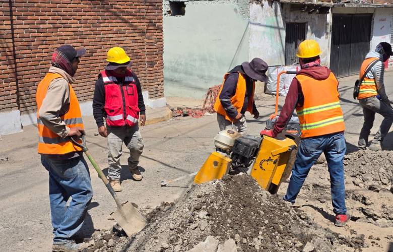 Renueva Toluca red de agua potable en Santa Cruz Atzcapotzaltongo