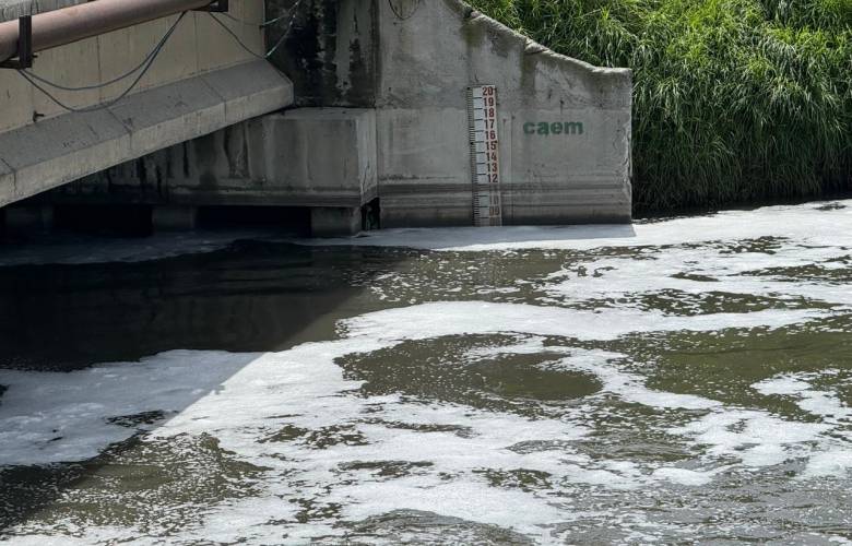 Mantiene Río Lerma nivel medio durante temporada de lluvias